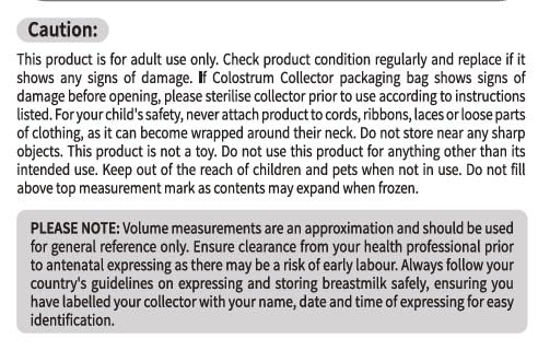Haakaa Kit Per La Raccolta Di Colostro In Silicone 5 Ml – 2 Pezzi (PRE-STERILIZZATI), Siringhe Per Colostro Per Il Latte Materno Da Raccogliere, Nutrire E - 11