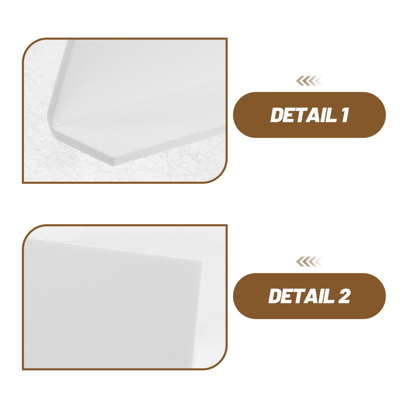 12 letreros acrílicos de mesa reservada - Mini pizarra de mensajes de reserva - Soportes para letreros de mesa en blanco con marcador borrable para recepción de boda.