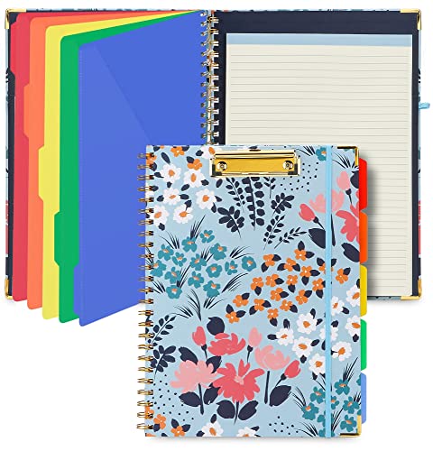 Libreta rellenable con portapapeles para oficina y universidad