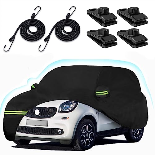 Bâche de voiture Smart Fortwo housse étanche anti-poussière et vent