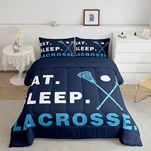 Image of Feelyou Lacrosse Comforter Set for Kids Adults