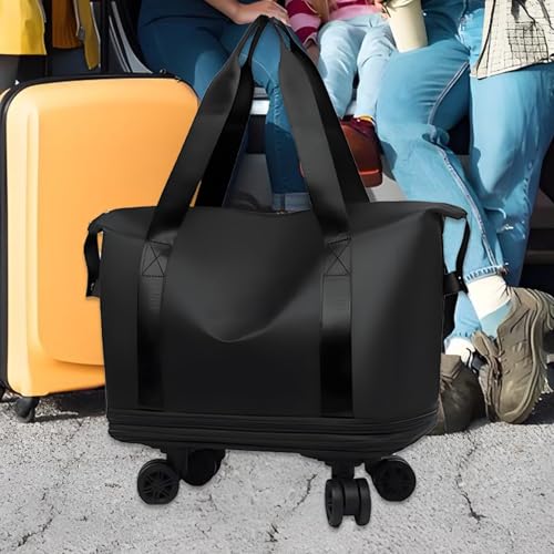 Bagage de cabine avec roulettes valise souple et compacte pour l'avion - 3