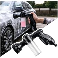 Purthog High Pressure Multipurpose Car Wash Foam Gun with 8 Adjustable Watering Patterns & Non-Slip Handle