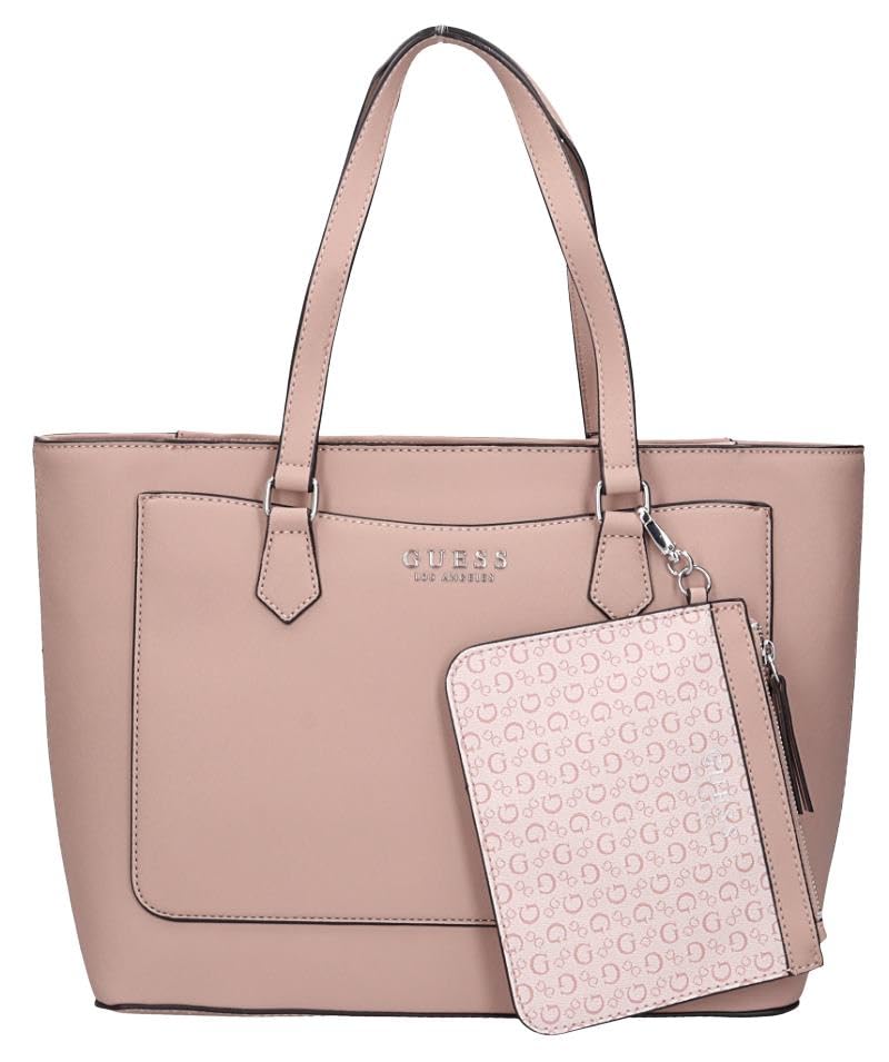 Guess】国内発送 トートバッグ MEDFORD ポーチ付き ゲス ロゴ