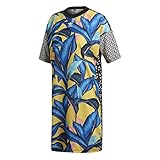  adidas Tee Dress Kleid für Damen, Mehrfarbig (Mehrfarbig)