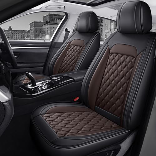 に適用トヨタ RAV4 / ハリアー60系 80系/カローラクロス/カローラ210系/ライズ/カムリ/ヤリスクロス/シエンタ/クラウン/ルーミー 車用シートカバー レザー素材 防水防汚 防臭 滑り止め 擦り傷防止 通気性 収納便利 簡単取り付け 全天候型