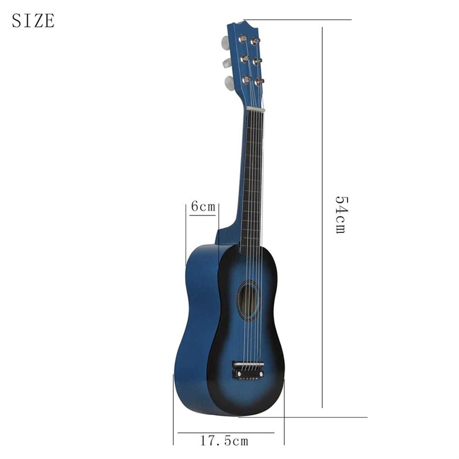 Ukulele Mini Chitarra Strumento A 6 Corde Studioso Amante Della Musica Accessorio Da Gioco