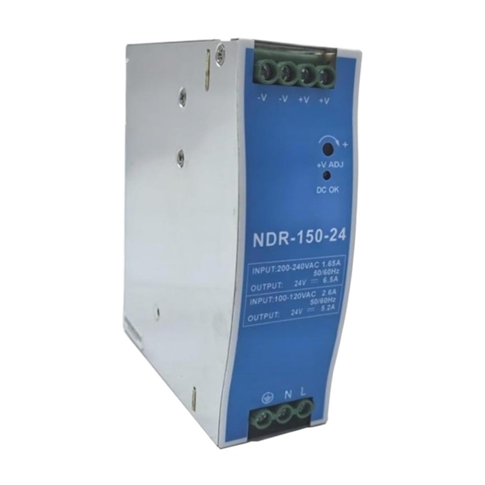 Alimentation Rail DIN NDR-150-24 bloc de courant 24v pour industrie 5 pièces