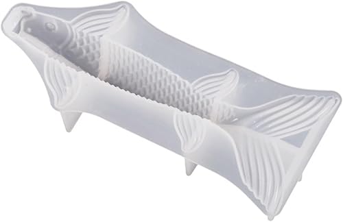 Koi Fish - Moldes de resina de silicona, moldes de resina de pescado dorado de carpa, adornos de bricolaje, moldes epoxi para fabricación de joyas
