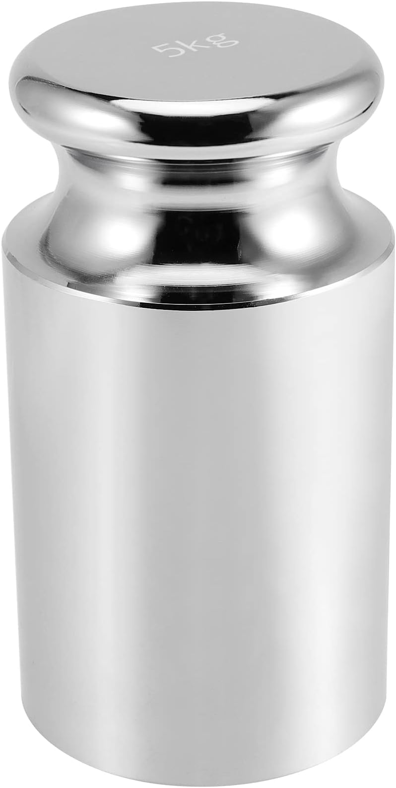 JEUIHAU 5000 Gram Calibration Weight,Class M1 High Precision Gram Weights,Calibration Weights for Digital Scale 5KG Scale Balance, Jewelry Scale,Chrome Finish