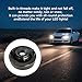 Tioollev 2 PCS Car Headlight Dust Caps, Automotive Rubber Sealing Cap Dust Cover for Headlight Protection, Universal Headlight Dust Cover Fit Most Cars Trucks SUVs, Car Accessories (2PCS)