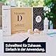 ASPILOS Vitamin D Schnelltest - Vitamin D Test für Zuhause - Ergebnis in 10 Minuten - Zuverlässig & Präzise - Leichte Anwendung - Labor-Qualität