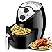 Friteuse Automatique à air Chaud professionnelle 1300W 3.6L, Friteuse Électrique sans Huile Sans graisse avec Minuteur et Température Réglable et Livre de Recettes