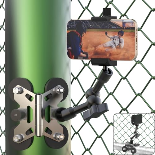 Magnetic Phone Fence Mount for Sports Cameras