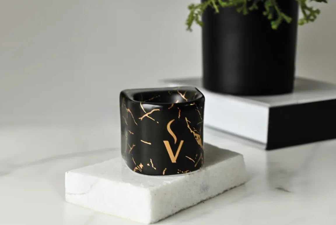 Aromatizador Porcelana Via Aroma (STONE BLACK) : Amazon.com.br