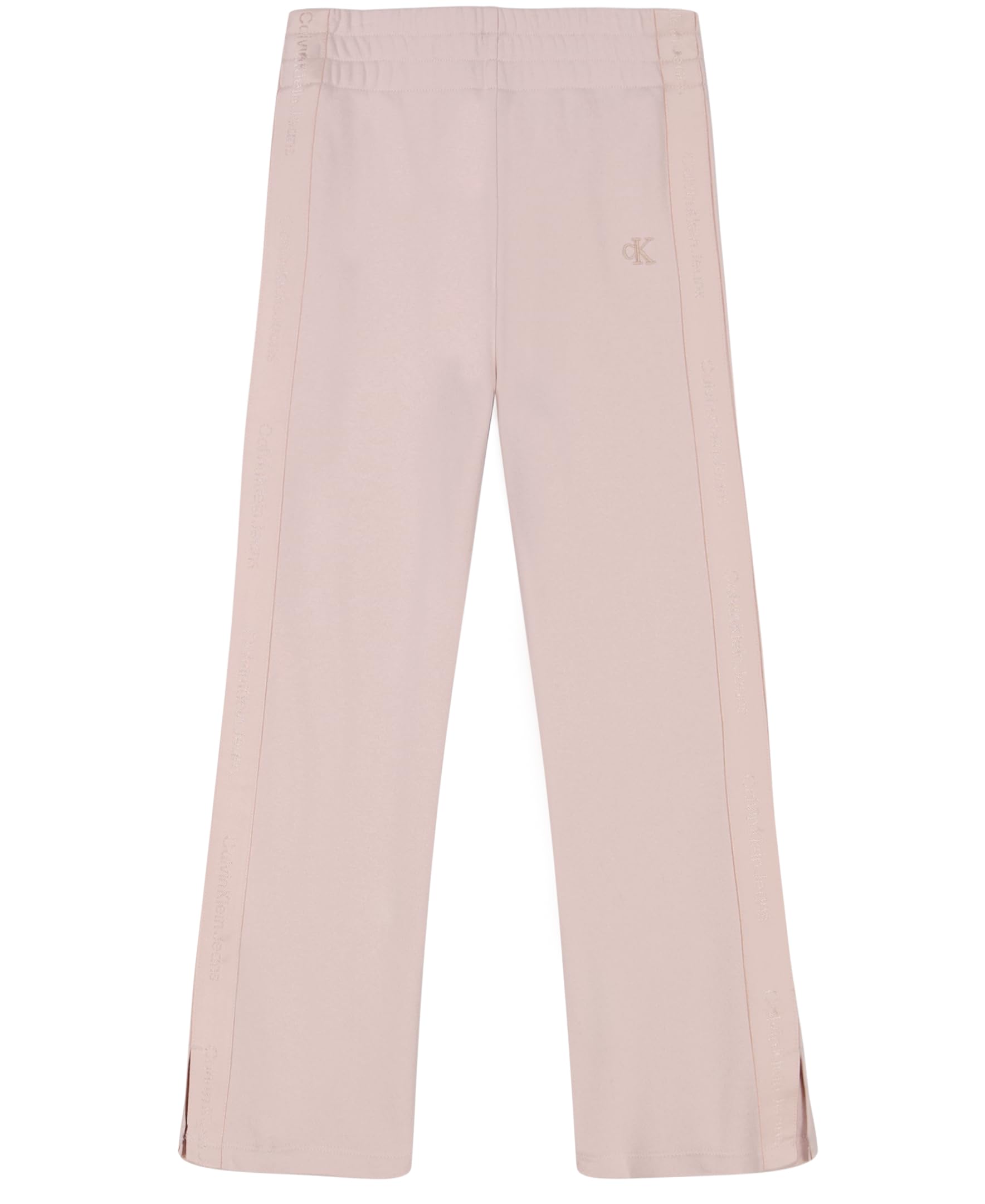 Calvin Klein Soft Fleece Logo Sweatpants, Comfortable Fit And Elastic Waistband Pantaloni da Tuta Bambine e Ragazze
