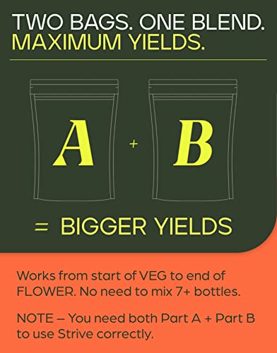 Strive Premium Plant Food - Veg + Bloom Complete Nutrients - Hydroponic/Soil Plant Food For Indoor & Outdoor Growing, 750 Grams #TOP1
