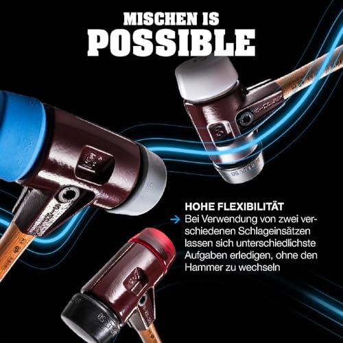 HALDER - mit Stahlgussgehäuse und hochwertigen Holzstiel | Ø=60 mm | 3027.060