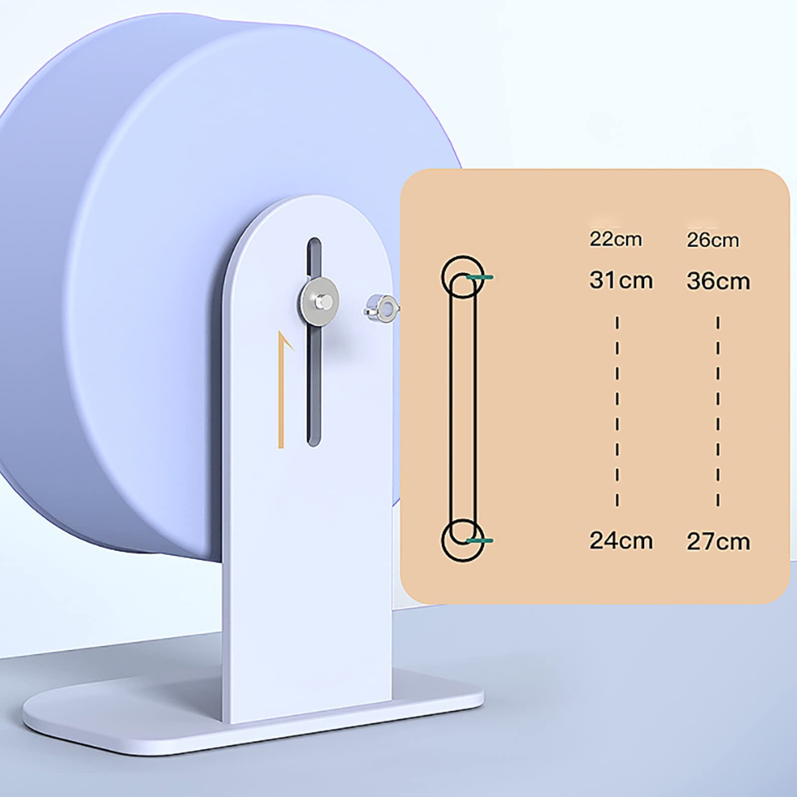 Toplionace Rueda para Correr Ultrasilenciosa para Hámster, Juguete para Hacer Ejercicio de Hámster Djungarian (φ22cm, Marrón)