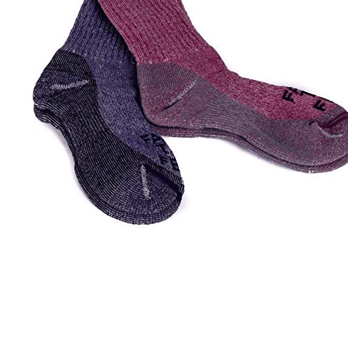 Image of Farm to Feet Unisex Boulder Medium Weight Merino Wool Hiking Crew Socks