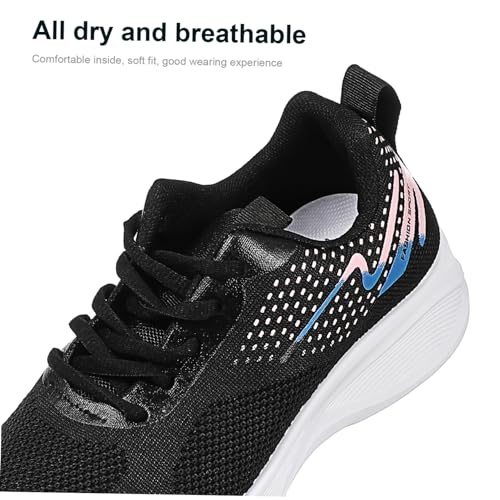 Zapatillas running de mujer ligeras para evitar resbalones y pies cansados al entrenar 6