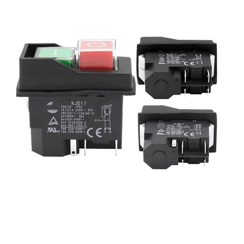 Interruptor magnético de 4 pines para máquina de cortar carne miniatura 3