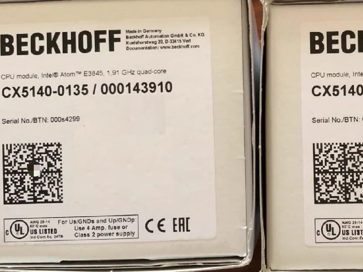 CX5140-0135/000143910 Remaining unutilized Spare Parts for Projects