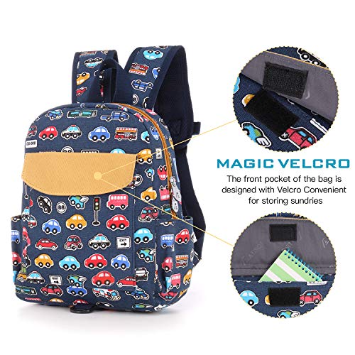 Willikiva-Cute-Bus-Toddler-Backpack-Kids-Bag-for-Boys-Girls-Children-School-Backpack-with-Chest-Strap