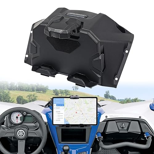 Support électronique anti-vibration et vide-poche pour Yamaha YXZ 1000R