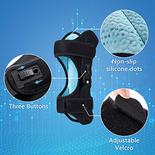 Slimerence New Knee Protection Booster, Non-slip Knee Pad 3-Speed Powerful Spring Force Adjustment Power lift Joint Knee Support for Sports Climbing Reduces Soreness Old Cold Leg, Small - Thumbnail 6