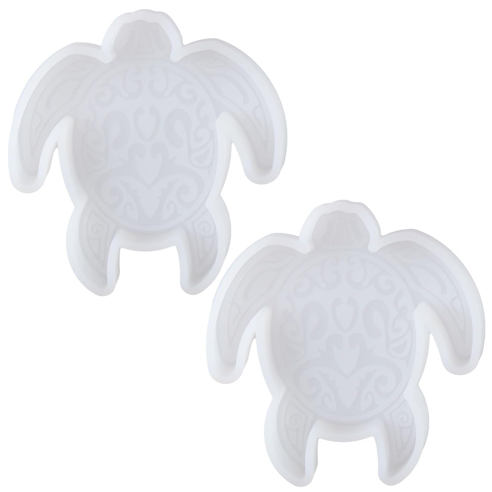 HomeSoGood 2Pcs Sea Turtle Silicone Molds Car Freshie Molds for Bead Soap Candle Wax Melt Resin Silicone DIY Handmade Freshies Mould