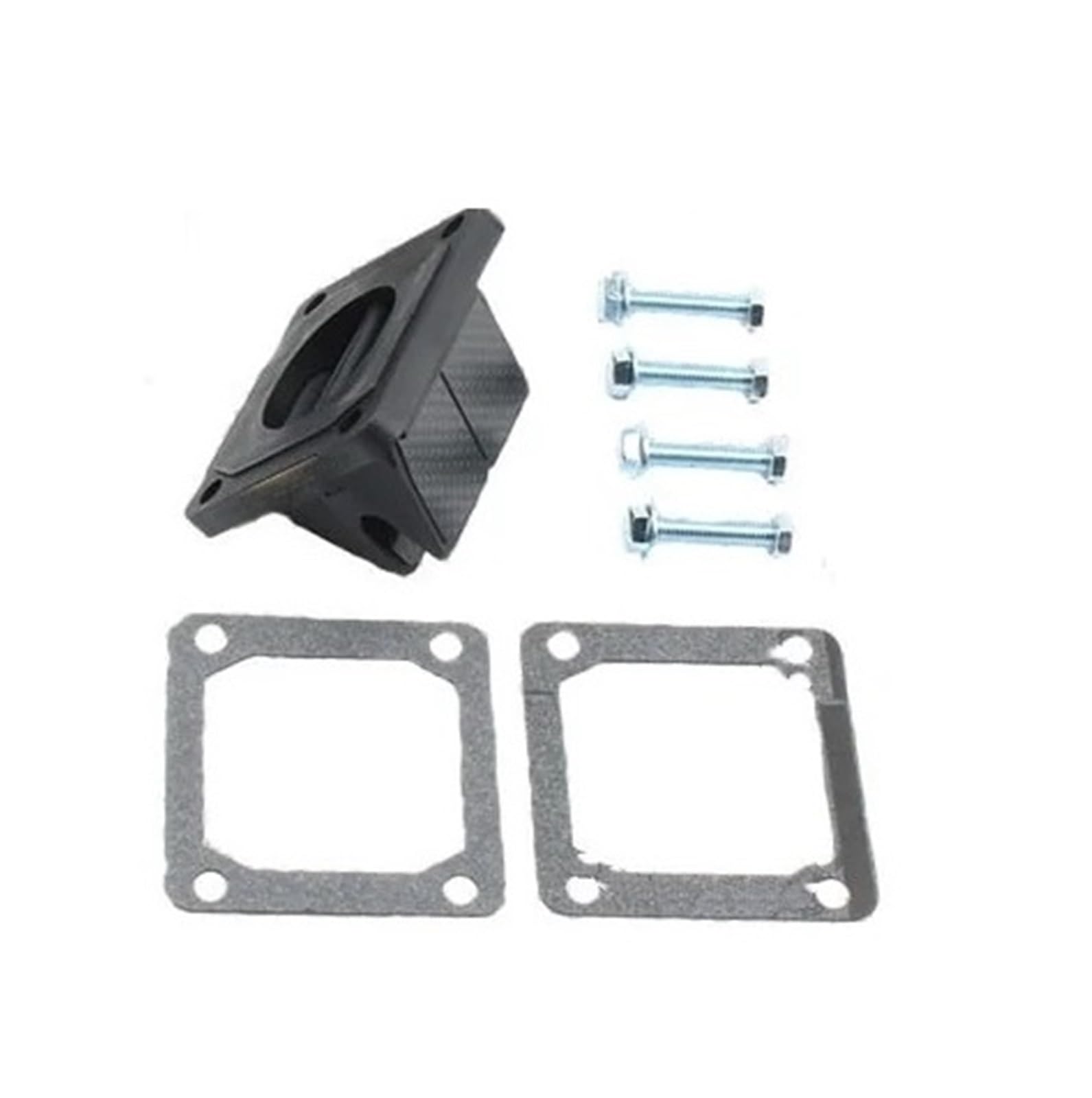 Motorcycle Reed Valve Fit for Yam&aha YZ125 YZ 125 Y15ZR Y125Z RXZ RX115 RXZ-D Intake Carbon Reed Valve Intake Valve Plate(Reed Valve Kit)
