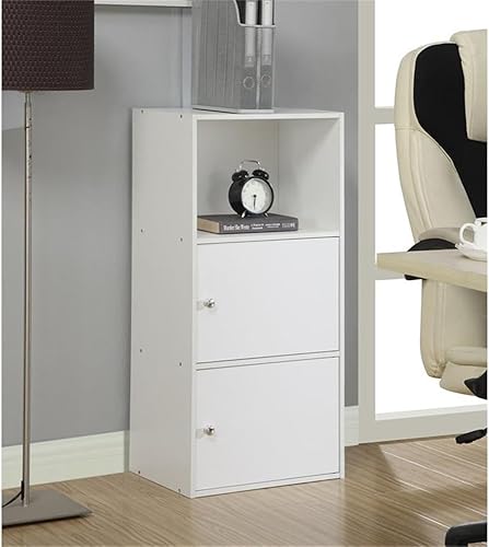 Miniatura 3 de Pemberly Row Librería en acabado de madera blanca