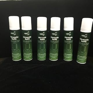HIGH TECH PET CITRONELLA SPRAY CAN REFILL 6 PACK
