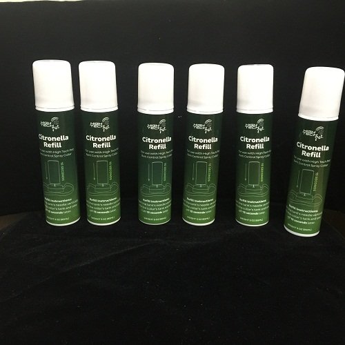 HIGH TECH PET CITRONELLA SPRAY CAN REFILL 6 PACK