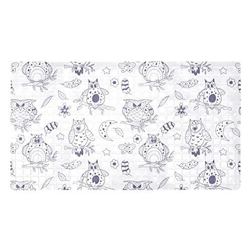 Tapis de bain antidérapant lavable à la main avec trous de drainage