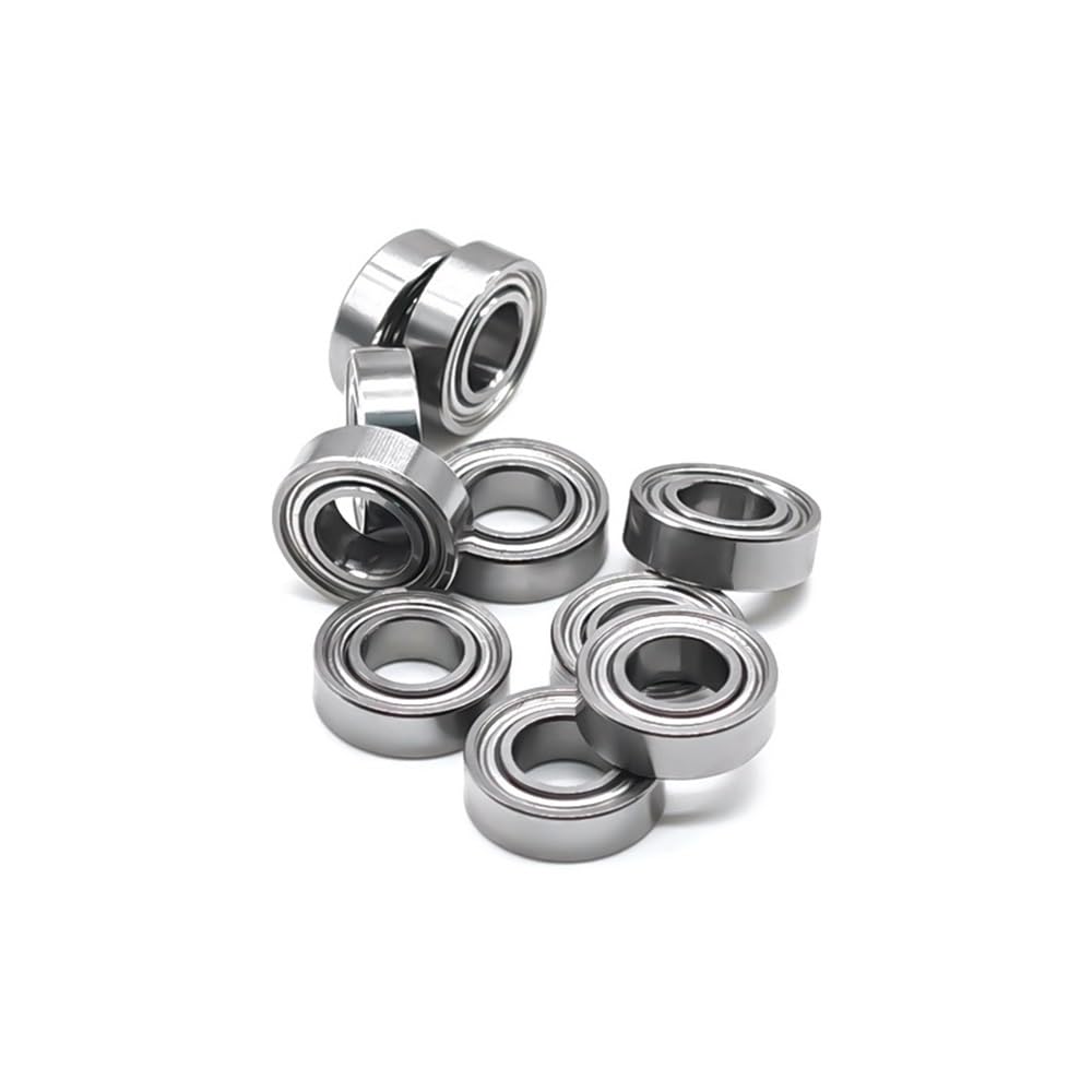 10 Uds SMR105ZZ 5X10X3 Mm rodamiento de Acero Inoxidable Apto for ABEC-7