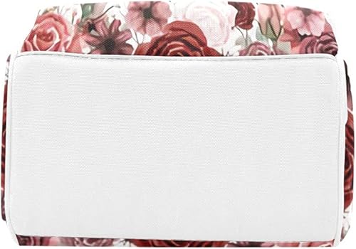 Miniatura 5 de Mochila personalizada de acuarela rosa para pañales con nombre para hombres y mujeres, bolsas de bebé personalizadas para enfermería, bolsa de viaje