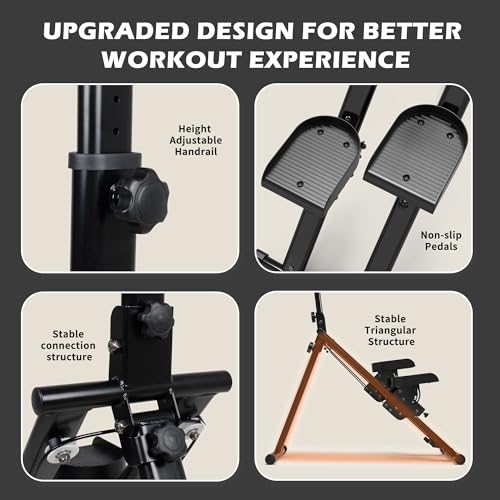 image for Leikefitness Stair Stepper for Home Gym,Vertical Climber Machine for F