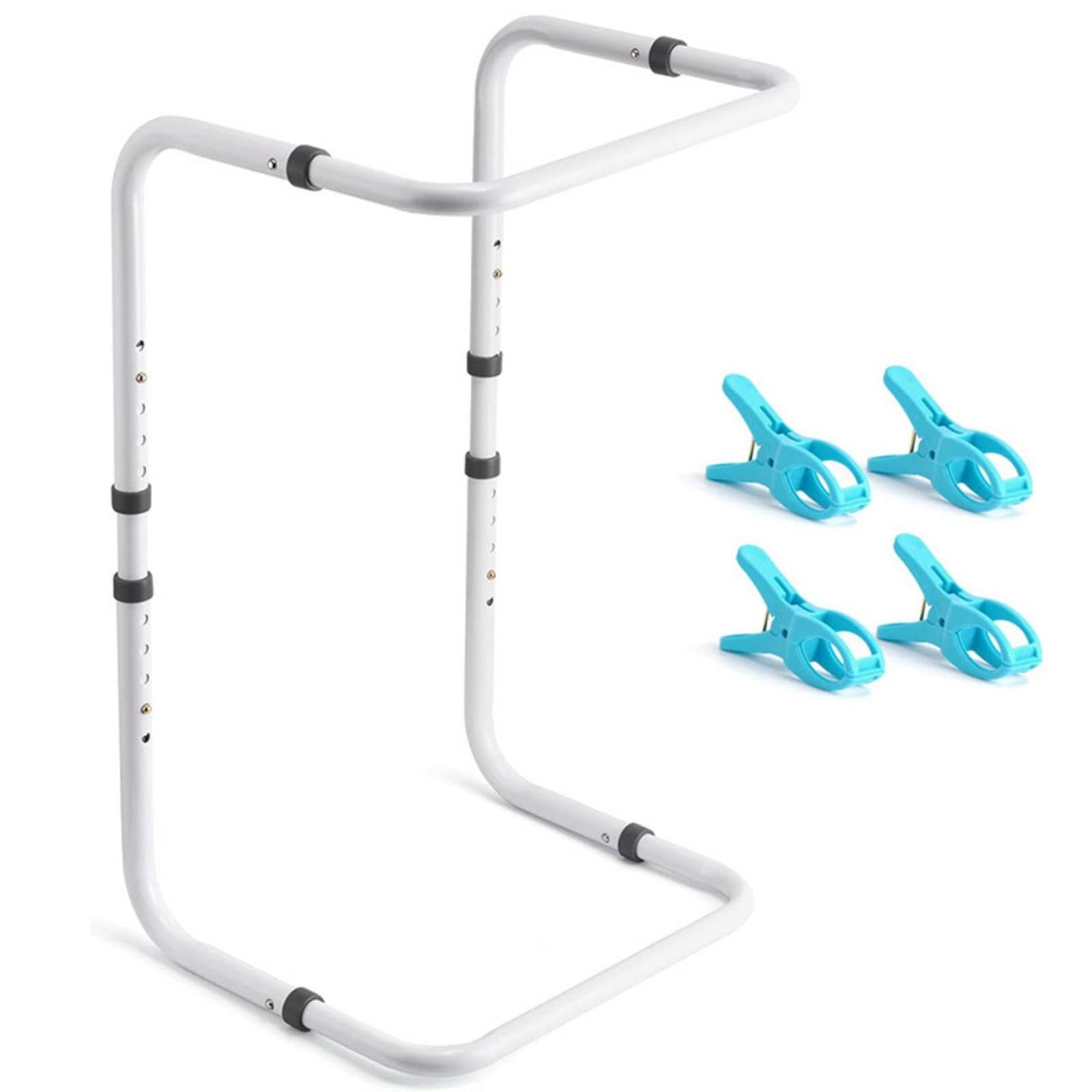 Blanket Lifter with Clips Height-Adjustable Blanket Lifter Sturdy Bed Cradle with Clips for Bedroom, Guest Room-image-49