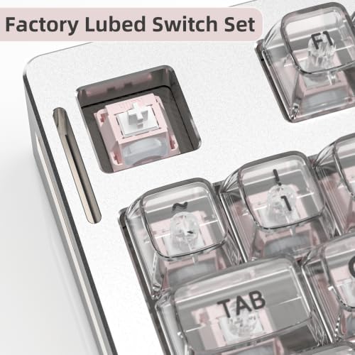 Image of Kailh Butterfly Pink Keyboard Switch,5pin 35gf Linear Pre-Lubed 90PCS