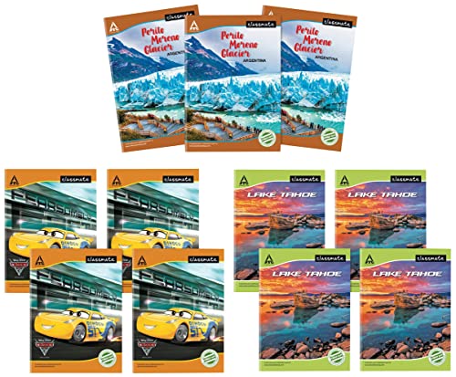 Image of Classmate Notebook - Single Line, 140 Pages, Pack Of 4 & Notebook - Four Lines With Gap, 172 Pages, Pack Of 4 & Long Book - Unruled, 140 Pages, Pack Of 3