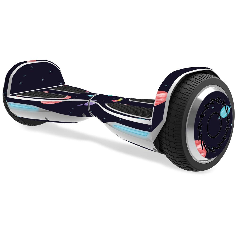 MightySkins Skin Compatible with Razor Hovertrax 1.5 Hover Board - Bright Night Sky