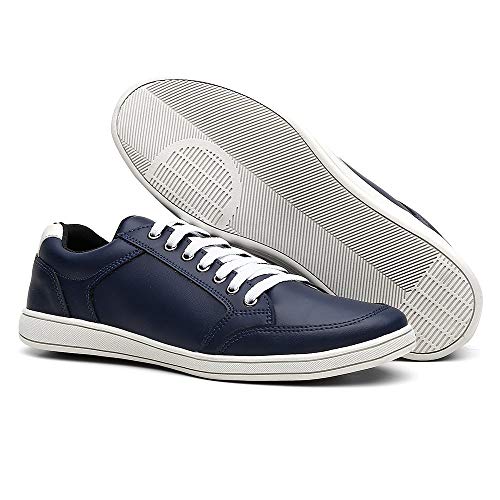 Kit 3 Pares Sapatenis Masculino - branco/azul/preto - 42