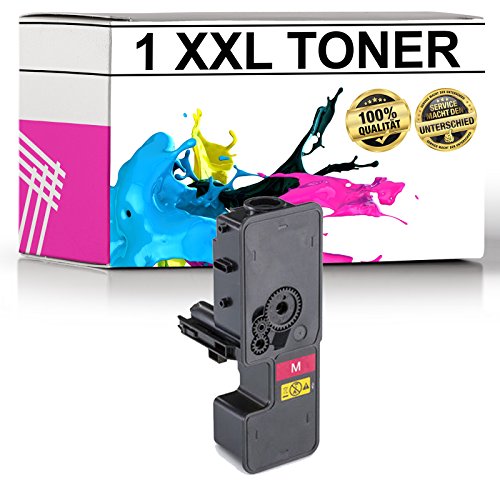 LABT TK-5230 Toner de Rechange pour Kyocera Ecosys M5521cdn, M5521cdw, P5021cdn, P5021cdw avec indicateur de Niveau Magenta