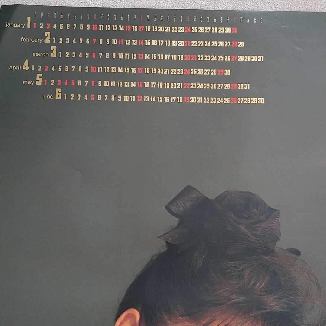 レア当時物/長期保管/'86斉藤由貴 夏・秋編 特大ポスターB2サイズ AXIA レア当時物/長期保管/'86斉藤由貴 夏・秋編 特大ポスターB2サイズ