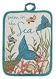 Kay Dee Designs Seas The Day potholder, Blue