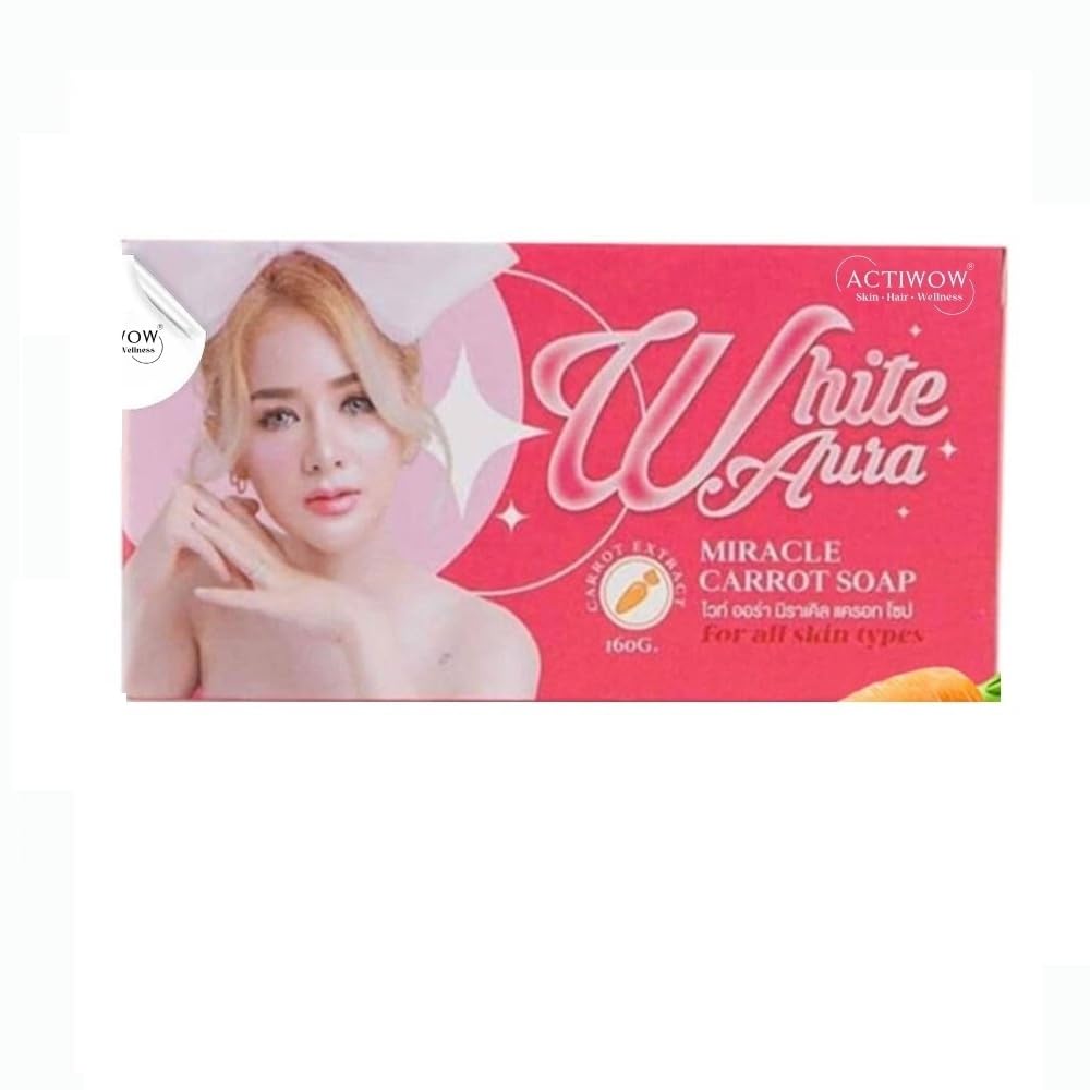 ActiwowRx White Auro Soap 160g – Brightening & Whitening Face and Body Bar for Radiant Skin-image-45