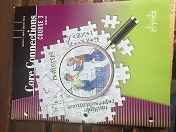 Paperback Core Connections: Course 3 Foundations for Algebra Toolkit Book