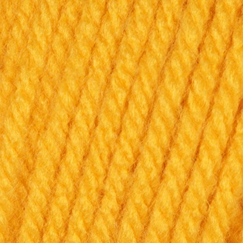 Image of Caron 29401010549 One Pound Solids Yarn, 16oz, Gauge 4 Medium, 100% Acrylic - Sunflower- For Crochet, Knitting & Crafting ( 1 Piece )